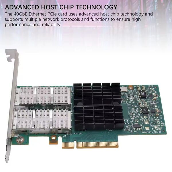 40Gbps 2ポート PCIe ネットワークカード NIC PCI-E
