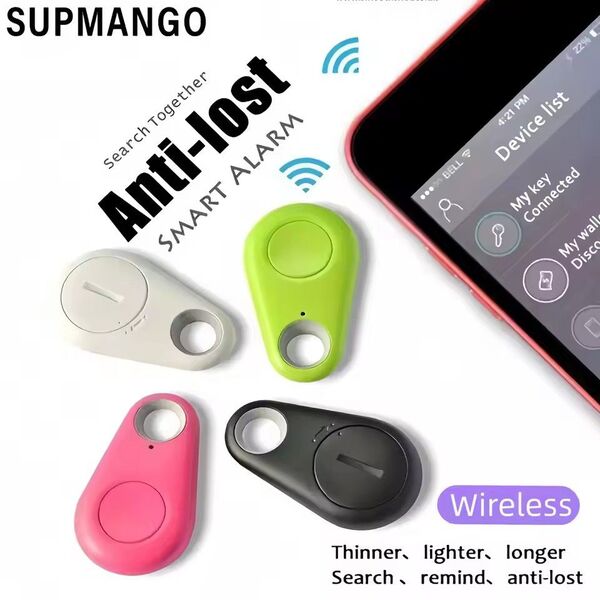 ミニ GPS トラッカー Bluetooth 屋外紛失防止デバイスペット財布追跡双方向測位 iPhone/Android