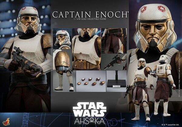 ホットトイズ TMS120 スター・ウォーズ:アソーカ 1/6イノック隊長 STARWARS HOTTOYS