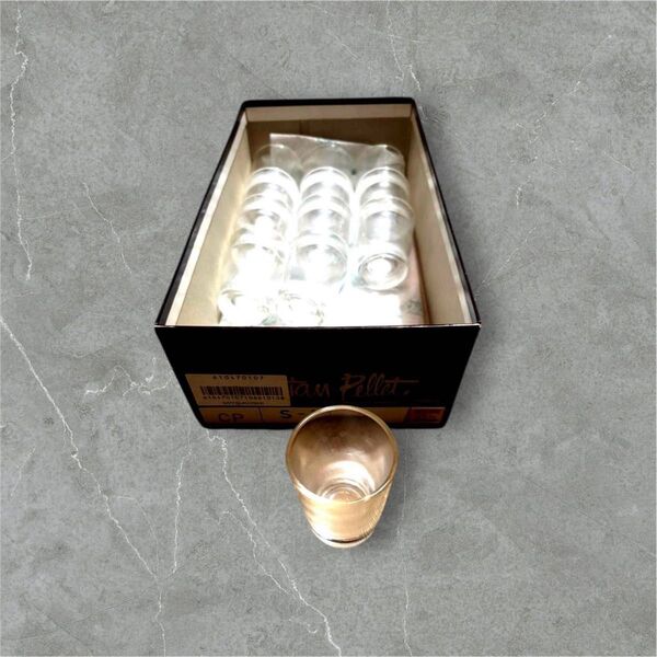 【美品】MITSUKOSHI クリスチャンペレット ショットグラス 酒器 昭和レトロ グラス