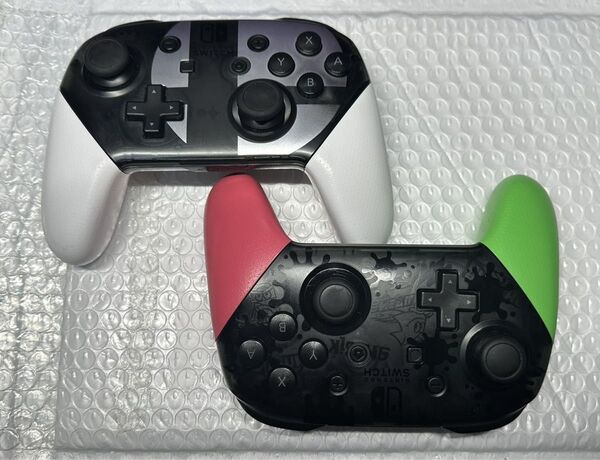 switch スイッチ 純正プロコン ジャンク 2台 スマブラ スプラ