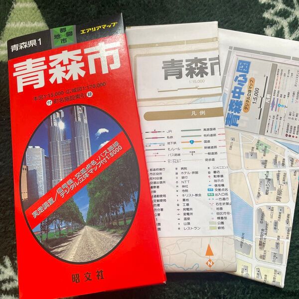 青森市 地図 実走調査/デジタル立体マップ 昭文社