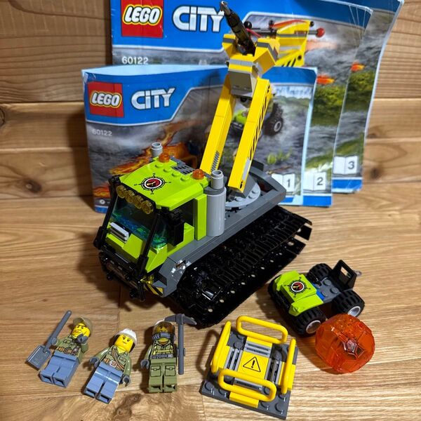 60122 火山調査用クローラー レゴ LEGO シティ