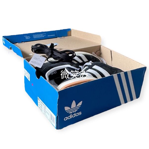adidas Campus スニーカー ブラック/ホワイト 28cm