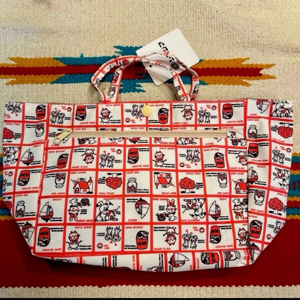 新品 シモジマ ストップペイル 昭和レトロ バッグイントートバッグ レア