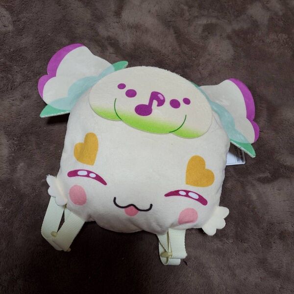 新品 タグ付き キミとアイドルプリキュア ぬいぐるみリュック プリルン