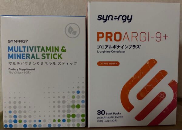 プロアルギナインプラス マルチビタミン 1箱ずつ