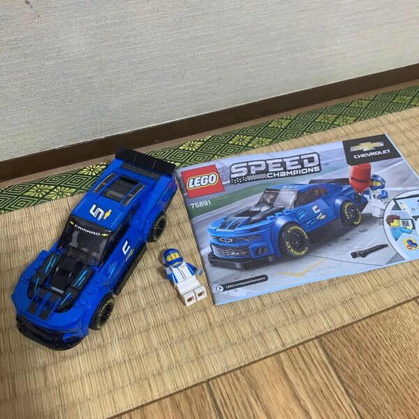 レゴ LEGO SPEED CHAMPIONS シボレー カマロ ZL1 レースカー 75891 現状品