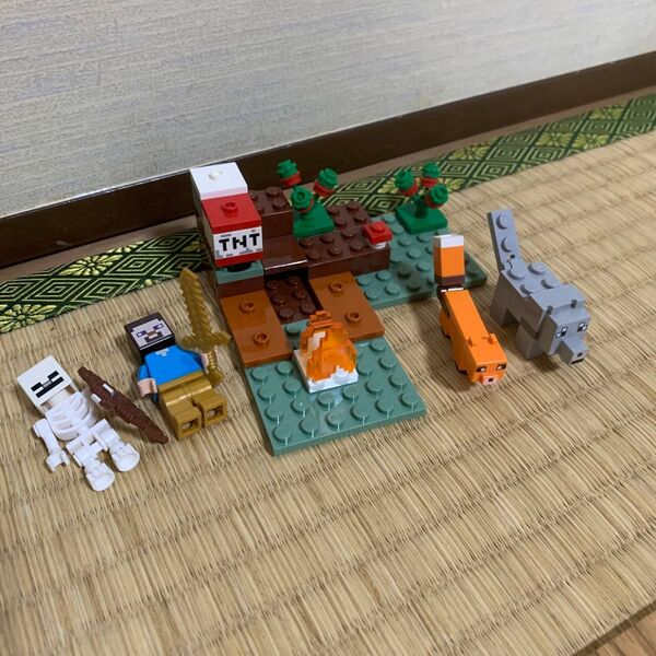 レゴ LEGO マインクラフト タイガの冒険 21162 現状品