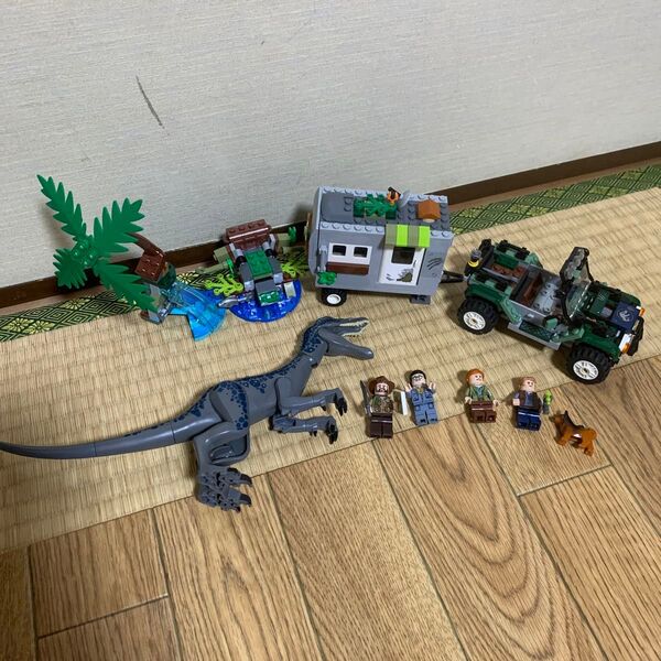 レゴ(LEGO)ジュラシック・ワールド バリオニクスの対決トレジャーハント 75935 現状品