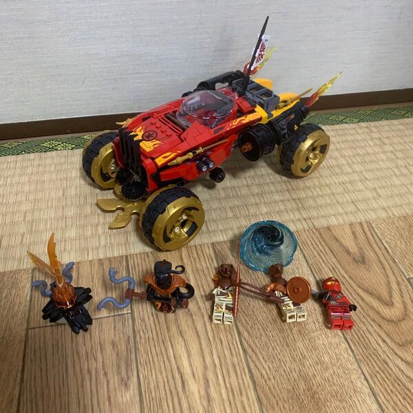 LEGO レゴ ニンジャゴー ニンジャゴー カイのカタナタンカー 70675 現状品