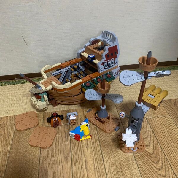 レゴ LEGO スーパーマリオ のりこめ! クッパのひこうせんかん チャレンジ 71391 現状品