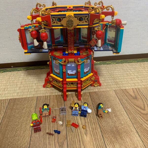 LEGO レゴ 春節 アジアンフェスティバル 回り灯籠 80116 現状品