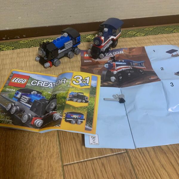 LEGO レゴ CITY 機関車 ミニセット 31054&30575 2点セット 現状品