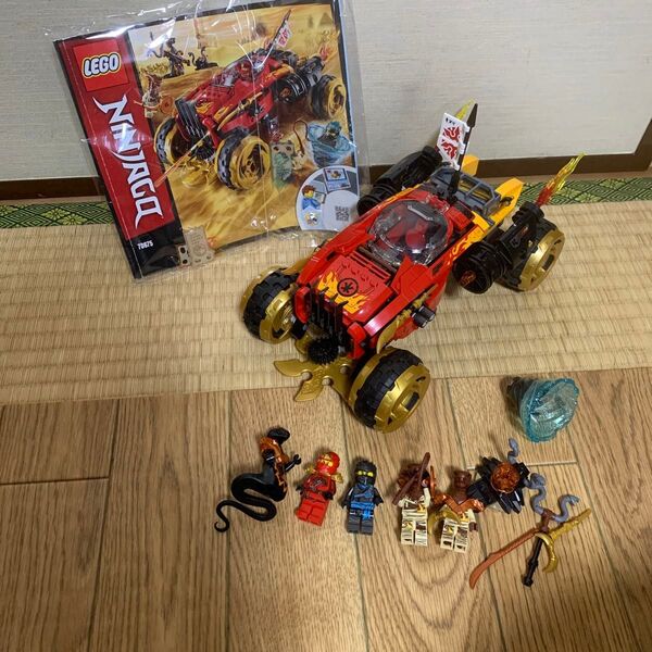LEGO レゴ ニンジャゴー ニンジャゴー カイのカタナタンカー 70675 現状品