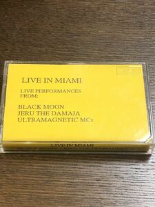 CD付 LIVE MIAMI MIXTAPE DJ BLACK MOON JERU THE DAMAJA ULTRAMAGNETIC MCS★MURO KIYO KOCO TAPE KINGZ KID CAPRI HIP HOP UNDERGROUND