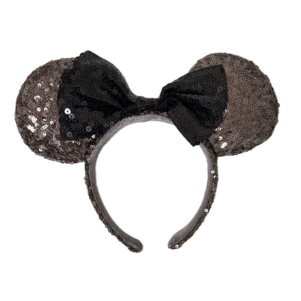 ディズニー ミニーマウス ヘアバンド カチューシャ 東京ディズニーリゾート TDR スパンコール Disney