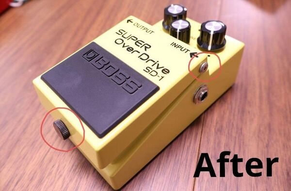 【新品】BOSSエフェクター用ドレスアップネジセット