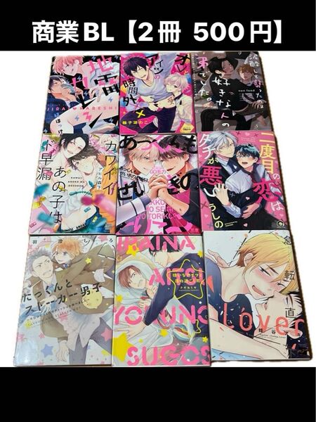 商業BL 【 2冊 500円 】【 単品売り 300円】