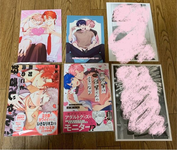 爺太『絶対俺のこと好きじゃん?』三浦うに『柊先輩は今日も後輩くんの言いなり』アニメイト コミコミ リーフレット 予約特典・店舗共通