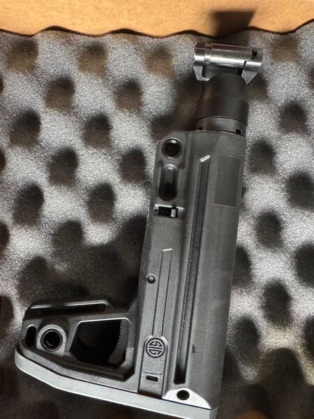 シグ SIG SAUER M4 STOCK MCX MPX フォールディングストック BK 実物 vfc mws mcx トレポン