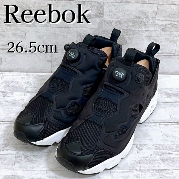 美品★リーボック インスタポンプフューリー Reebok INSTAPUMP FURY OG メンズ スニーカー 26.5cm 黒