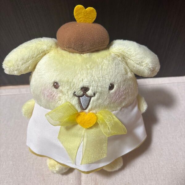 サンリオキャラクターズ ふんわりリボンエンジェルドールBIGタイプ2 ポムポムプリン ぬいぐるみ