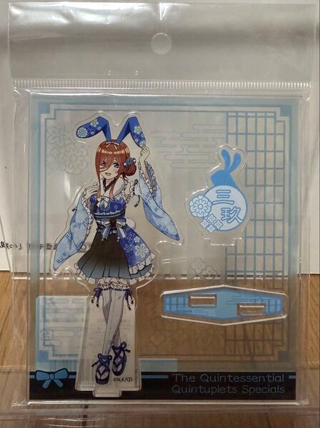 五等分の花嫁 TSUTAYA 和装バニーver アクリルスタンド 中野三玖