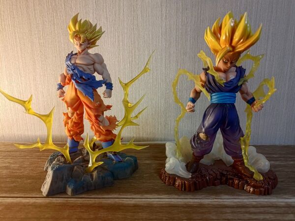 ドラゴンボール 一番くじ 最高レベルの決戦編 孫悟空 孫悟飯 フィギュア
