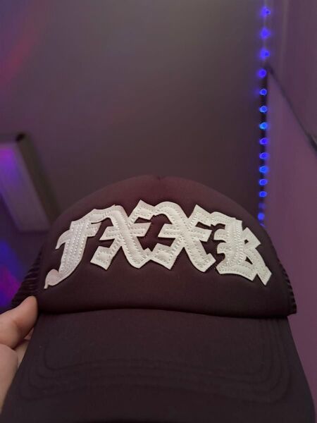 メッシュキャップ クロムハーツ ラロパ hiphop us uk drill 美品 ニューエラ