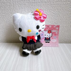 平成ギャルキティちゃん マスコットホルダー ガラケー ルーズソックス 制服 ハローキティ サンリオ