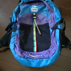 CHUMS リュックサック SPRING DALE 25 ブルー系