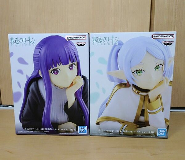 バンダイナムコ 葬送のフリーレンほおづえ胸像 フリーレン フェルン 2体セット