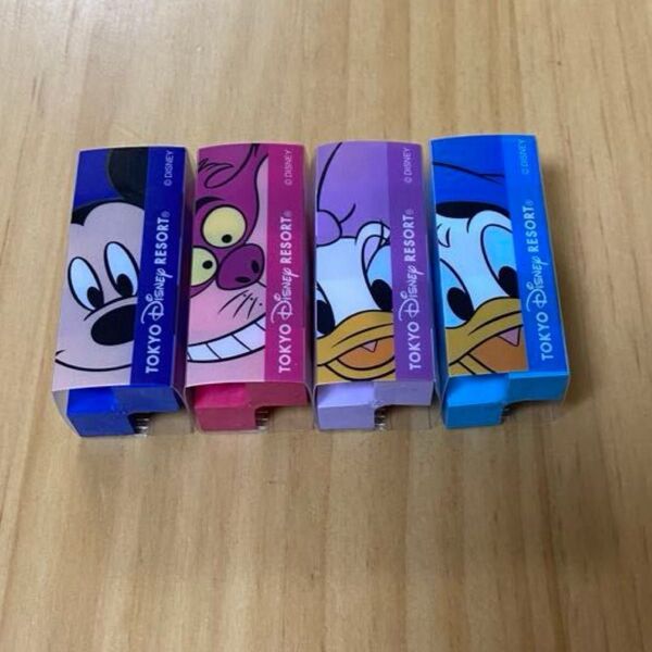 Disney 消しゴム 4つセット