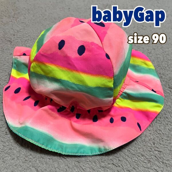 babyGAP スイカ柄ハット 女の子 ベビー size90