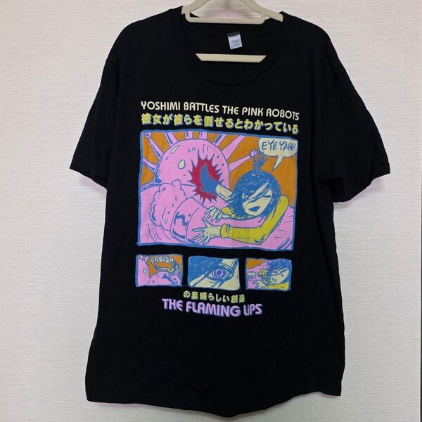 THE FLAMING LIPS 来日公演 ツアーTシャツ 黒