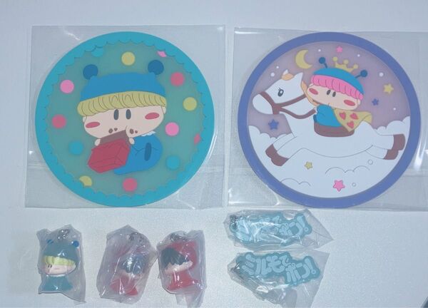 ミルモでポン ガシャポン ガチャガチャ めじるしチャーム クリアラバーコースター
