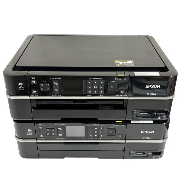 ジャンク EPSON エプソン EP-802A プリンター インクジェットプリンター 2台