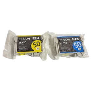 EPSON エプソン ふうせん ICC50 ICY50 シアン イエロー インク 純正インク