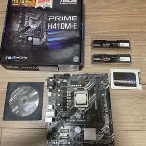 H410M-E+i5-10040F+DDR4メモリ 32GB+SSD 256GB 4点セット