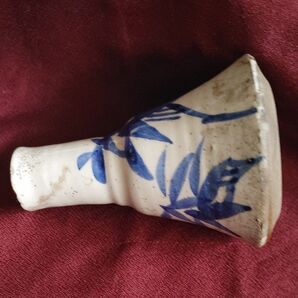 タイムセール特価中 時代物 徳利一輪挿し 直しあり 骨董品