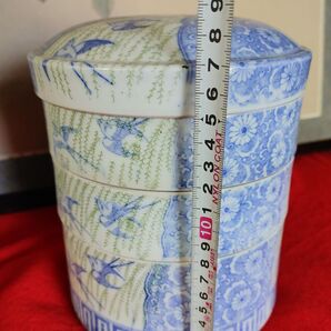 タイムセール特価中 3300→ 時代物 三段 器 骨董品
