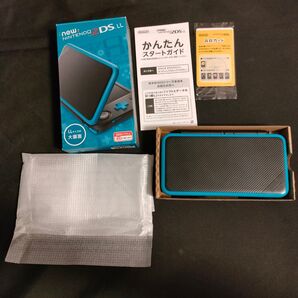 【良品】New 2DSLL ターコイズ ブラック