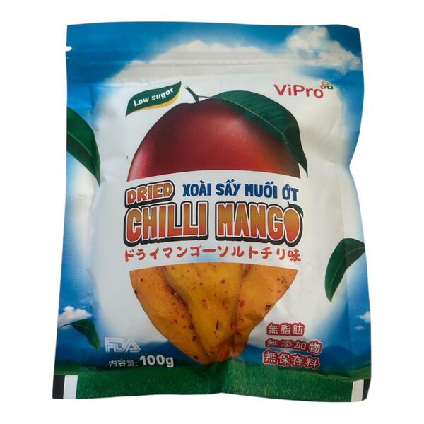 ドライマンゴーソルトチリ味 100g ViPro