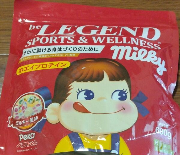 ビーレジェンド スポーツ&ウェルネス ペコちゃん ミルキー風味 600g