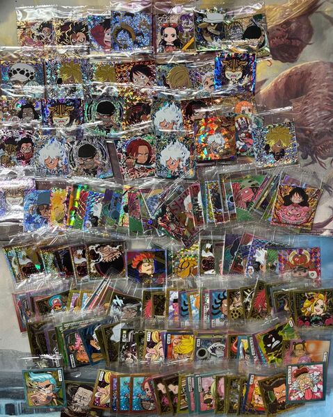 ワンピース ONE PIECE 大海賊 シール まとめ売り 129枚 にふぉるめーしょん