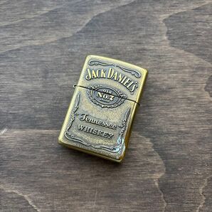 Jack Daniel's オイルライター ゴールドカラー