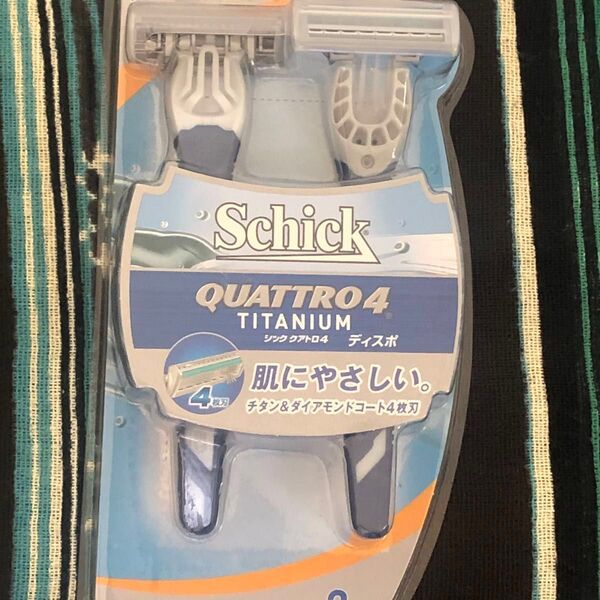 Schick QUATTRO4 シッククアトロ4 4枚刄