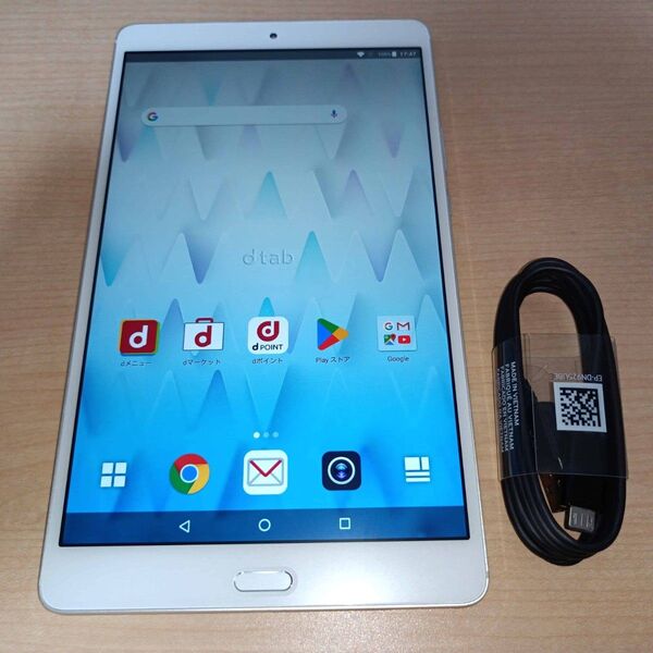 HUAWEI dtab Compact d-01J 8インチ シルバー