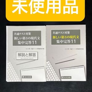 共通テスト対策新しい第3の現代文集中完答12